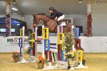 Morgan Shirley from East Sussex takes the top spot in the SEIB Winter Novice Qualifier at Arena UK